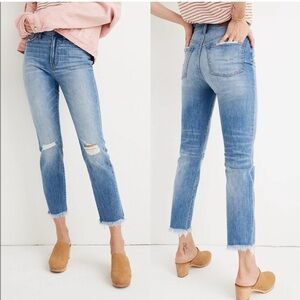 Madewell The Perfect Vintage Jeans in Parnell Wash Comfort Stretch Edition
